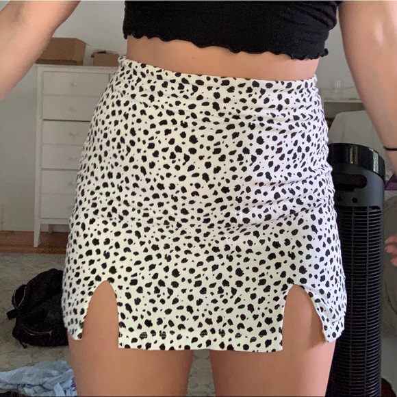 Kendall & Kylie pacsun polka dot mini skirt - Picture 1 of 4